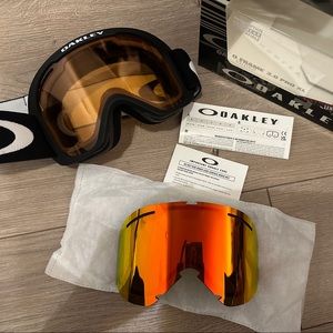 Oakley O Frame 2.0 Pro XL Snow goggles - two lenses (Fire Iridium & Persimmon)